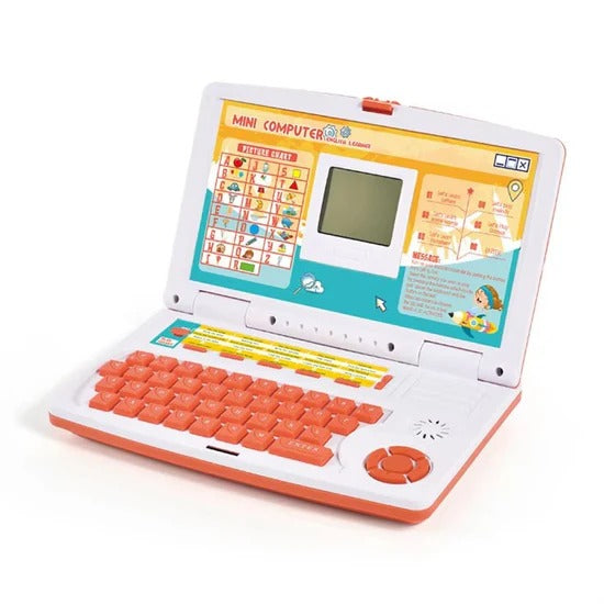 Kids English Learning Laptop – Educational Toy Computer with Interactive Activities