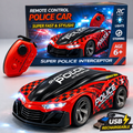 2.4GHz RC Voice Broadcast Police Car – Remote Control Patrol Car with Lights & Siren