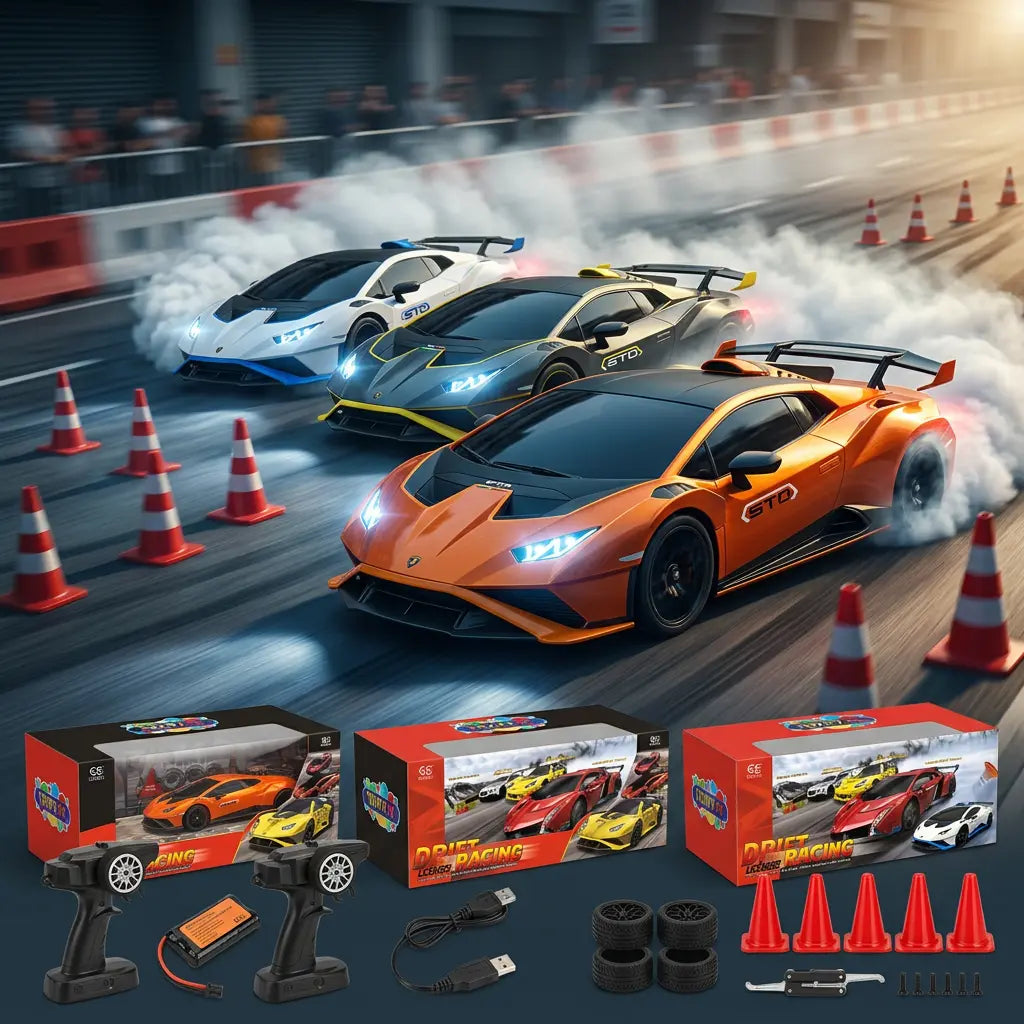 1:18 4WD RC Drift Lamborghini Huracan STO Drift Car