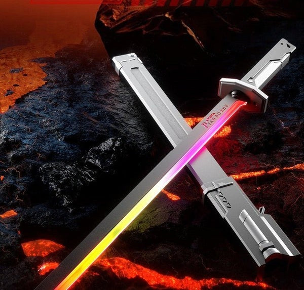 Kids Multi-Color Battle Laser Sword With Smoke